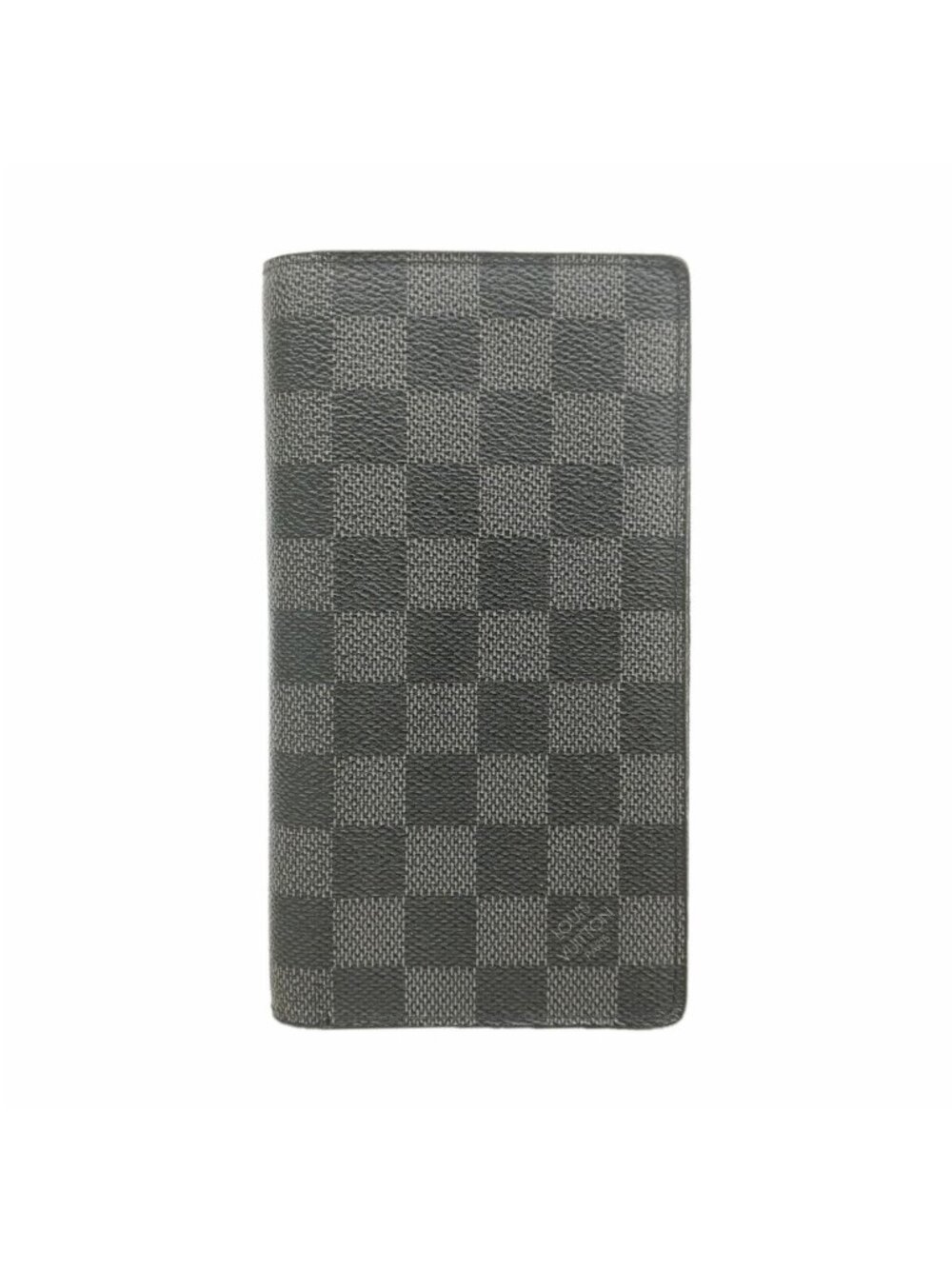 Louis Vuitton Wallet Damier Graphite Portefeuille Columbus Black Gray